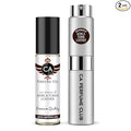 CA Perfume Duo Impression of Africa Town Leather For Women And Men Perfume Layering Set Long Lasting Travel Size EDP + Body Oil Roll-On Bottle 0.27 Fl Oz+0.33 Fl Oz