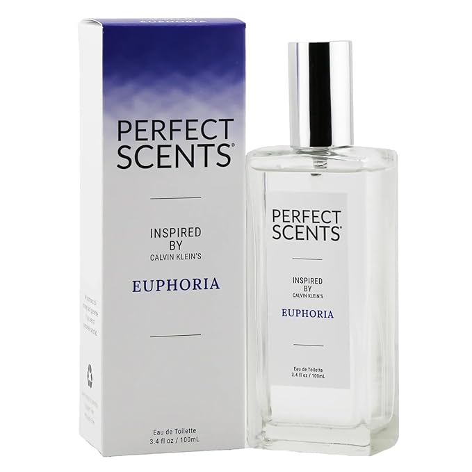 Perfect Scents Fragrances, Inspired by Calvin Klein’s Euphoria, Women’s Eau de Toilette, CLEAN, Vegan, Paraben-Free, Phthalate-Free, Never Tested on Animals, 3.4 Fluid Ounces