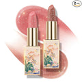 CATKIN Lip Balm Color Tinted Shimmer Lipstick Ultra Hydrating Lip Moistrurizer Lip Care with Vitamin E Nourishing For Cracked & Dry Lips 0.12 oz 2pcs (C10+C12)