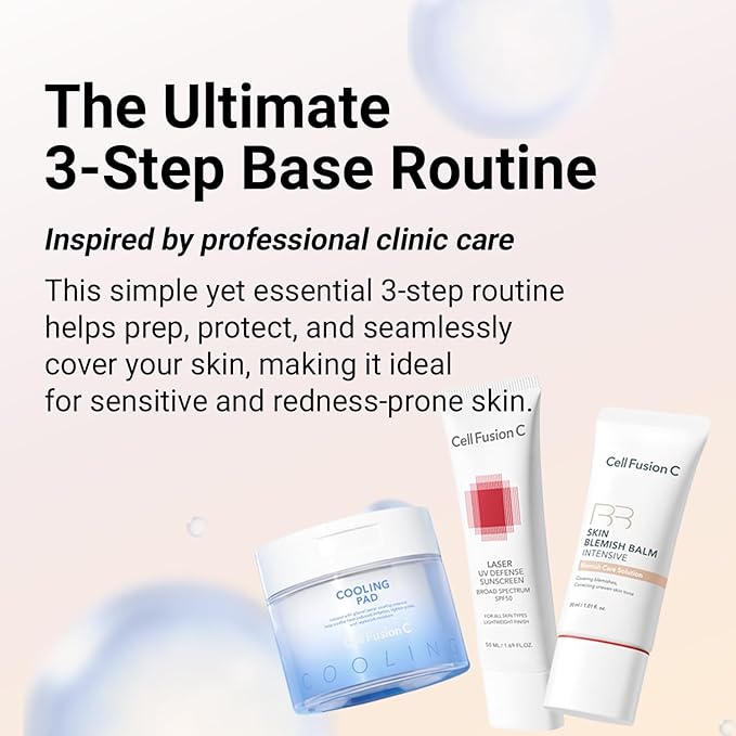 Cell Fusion C Skin Blemish Balm No.32 Mocha - Medium-Tan with Warm Undertone, Lightweight BB Cream with Ceramide, Tinted Moisturizer for Sensitive Skin, SPF-Free, Korean Makeup, 1.01 fl.oz.