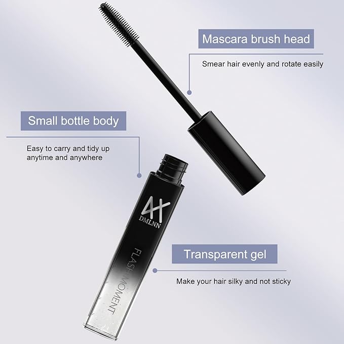 Hair Finishing Stick, 3 Pack - 18ML Flyaway Control Moisturizing and Shine Enhancing Wax Stick, Fixing Bangs and Hairstyles