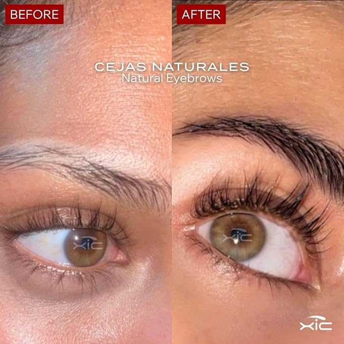 XiC Glam. Eyelashes and Eyebrows Growth Serum. You'll get aparetly Stronger, Thicker and Voluminous Eyelashes. XiC Enhancer. Product, lasts up to 8 months, 5.5ml.