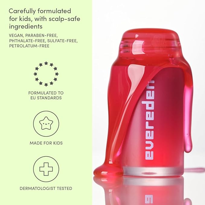 Evereden Kids Tinted Non Toxic Lip Gloss: Sakura - Non Toxic - Vegan Clean Makeup for Kids - Soothing & Hydrating Kid Lip Gloss with Cherry, Peach, & Cranberry Oils - Girls Makeup | Nourishing, Hydrating