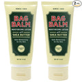 Bag Balm Vermont's Original Hand & Body Dry Skin Lotion with Shea Butter and Jojoba, Daily Hand Lotion for Dry Hands - Fragrance-Free, Non-Greasy Hand Moisturizer, Tube - 3oz, 2 Pack