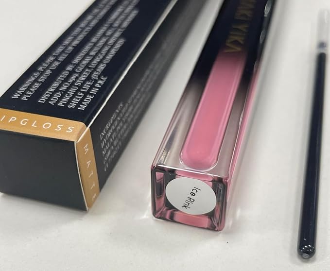 MAKI YIKA Pink Lipstick for Women Color Stay Long Lasting Lipsticks No Smudge Matte Liquid Lipstick Transferproof Cruelty-Free Lip Color for Mother's Day, Ice Pink