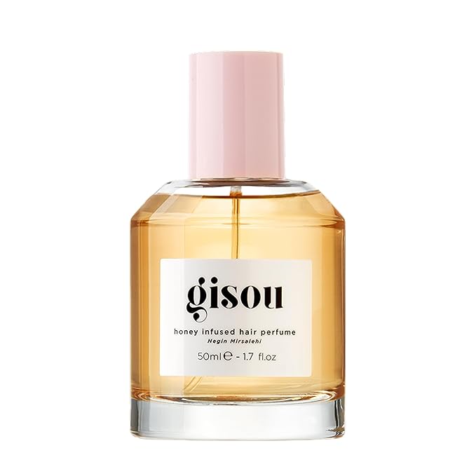 Gisou Honey Infused Hair Perfume – Long-Lasting Hair Fragrance with Mirsalehi Honey & Argan Oil, Wildflower Honey, 1.7 Fl Oz