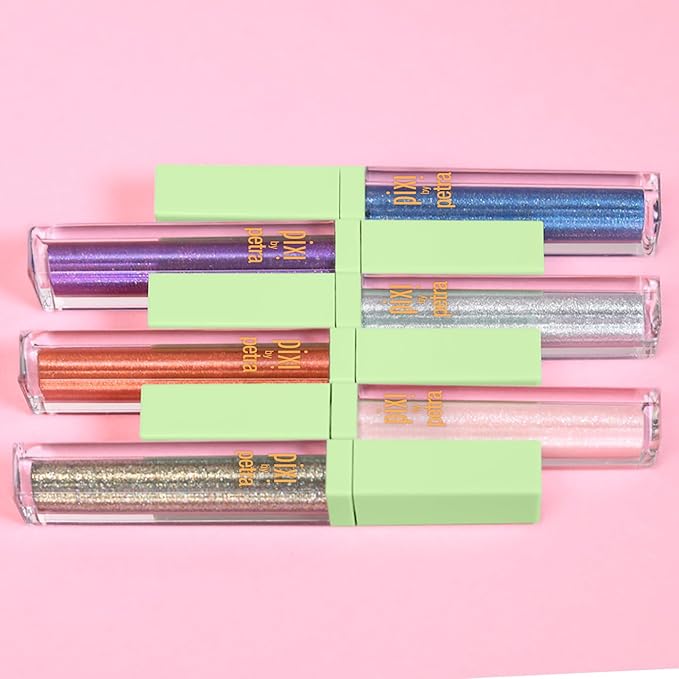 Pixi Beauty Liquid Fairy Lights | Light Reflecting Glitter Eyeshadow | Super Sparkles Eyes For Ethereal Look | Vegan & Cruelty-Free | 0.18 oz/5g