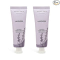 Natural Amor Hand Cream Gift Set, Lavender 2 Pack, Moisturizing Travel Size Hand Lotion with Shea Butter Nourishing Hand Care for Dry Skin