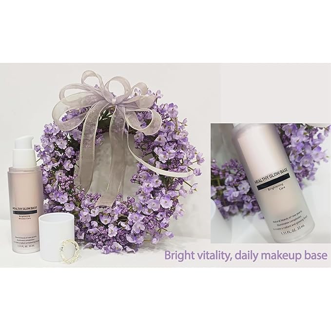 Subtle glow creation, vibrant daily make up, for a.t.o.m.y Healthy Glow Base 1.11 FL.OZ. / 33ml