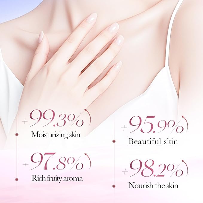 Lightweight Daily Body Moisturizer 180g – Soft Texture, Pleasant Scent for Normal Skin Strawberry One Size