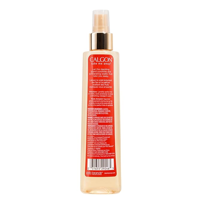 Calgon Fragrance Body Mist, Hawaiian Ginger, 8 fl oz