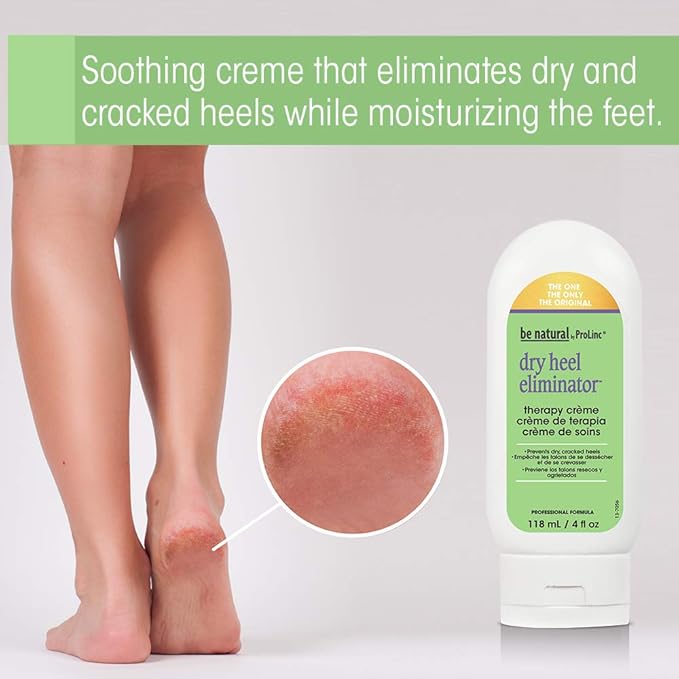 ProLinc Dry Heel Eliminator | Protect and Hydrate Dry Heels and Feet | Fast Absorbing and Non Greasy | Made in the Usa | 4 Fl. Oz