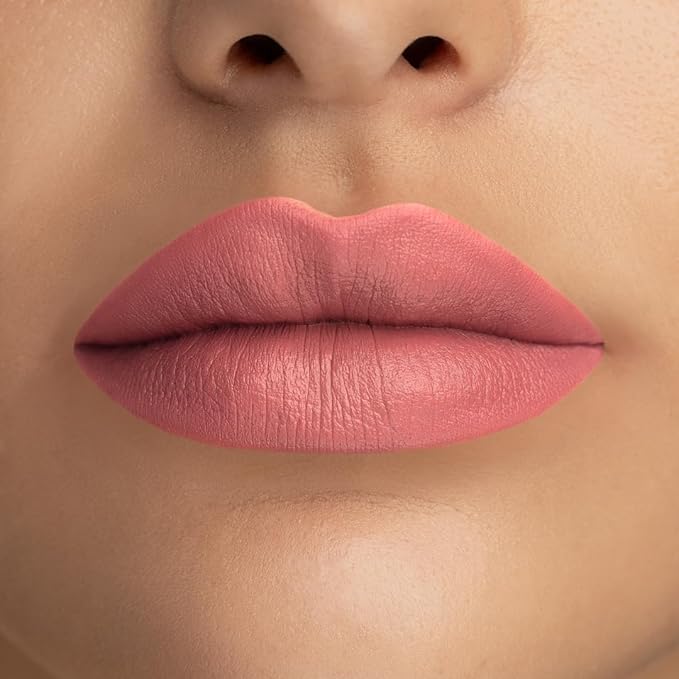 Radiant Professional Matte Lipstick for Women – Long Lasting Lipstick with Vitamin E, Hyaluronic Acid & UV Protection (UVA/UVB) – Advanced Care & Ultra Moisturizing Lip Stick – 204 PUNCH