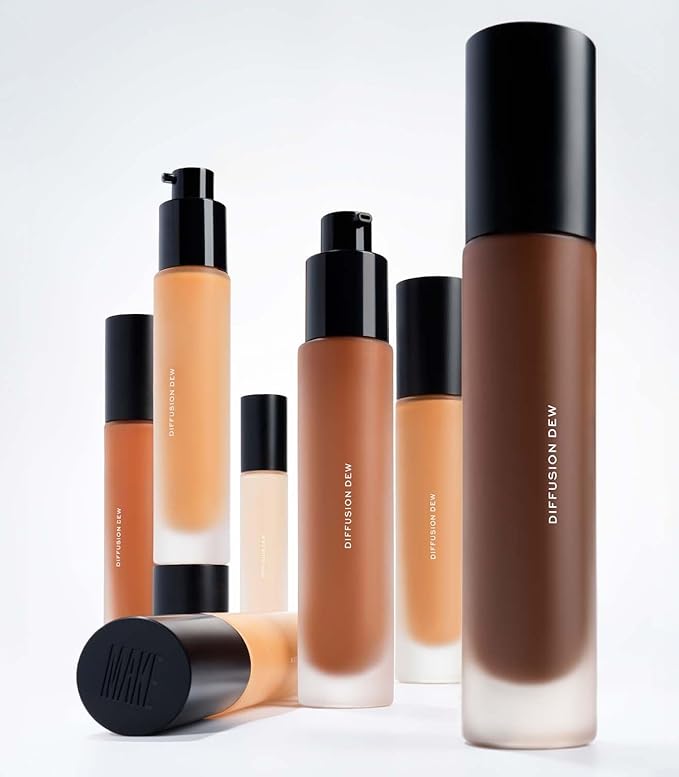 MAKE Beauty Skin Tint – Sheer to Medium Coverage with a Natural Radiant Finish. Lightweight, Smoothing Formula with Niacinamide and Adenosine. Diffusion Dew – 03 Beige