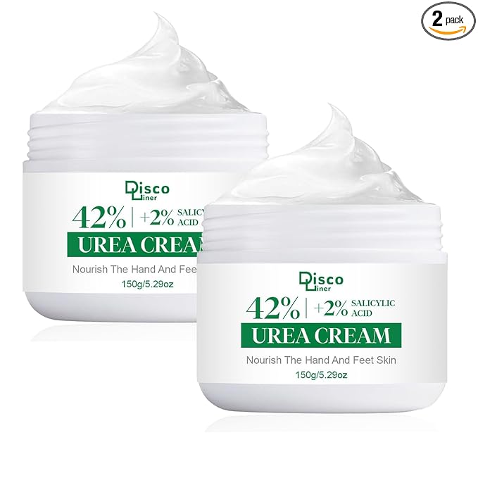 Professional 42% Urea Cream for Feet, Intense Moisturizer for Extremely Dry, Cracked Heels & Rough Skin, Callus Remover, Foot Softener Treatment, Safe Cracked Heel Repair