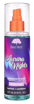 Tree Hut Aurora Nights Fragrance Mist, Hydrating, Alcohol-Free Formula, Cozy Scent with Warm Pistachio and Toasted Marshmallow Notes, 6 fl oz