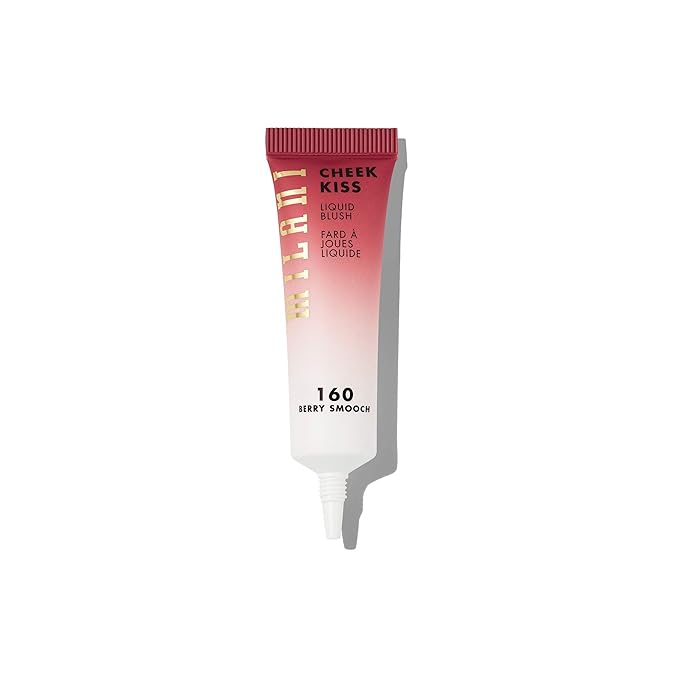 Milani Cheek Kiss Liquid Blush Makeup, Lightweight, Blendable & Buildable for Radiant Flushed Cheeks, Skin-Loving Formula - Berry Smooch