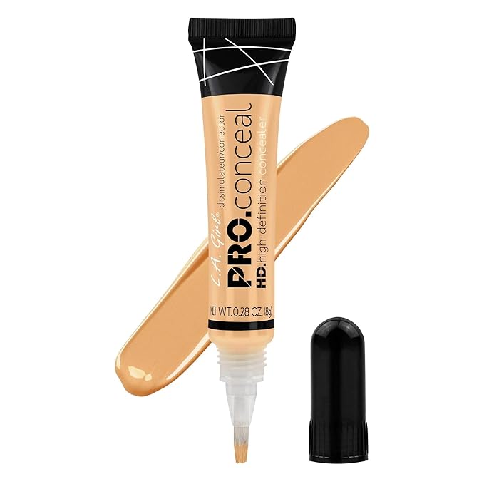 L.A. Girl Pro Conceal HD Concealer, Yellow Corrector, 0.28 Ounce