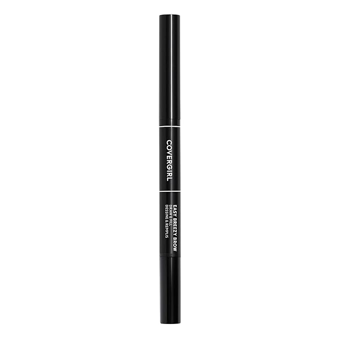 COVERGIRL - Easy Breezy Brow Draw & Fill, easy shaping & defining your brows, retractable pencil, sets in place, 100% Cruelty-Free
