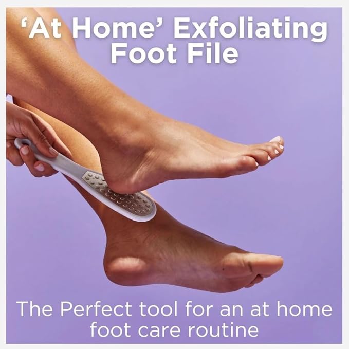 FOOTLOGIX Double Sided File with Rubberized Handle