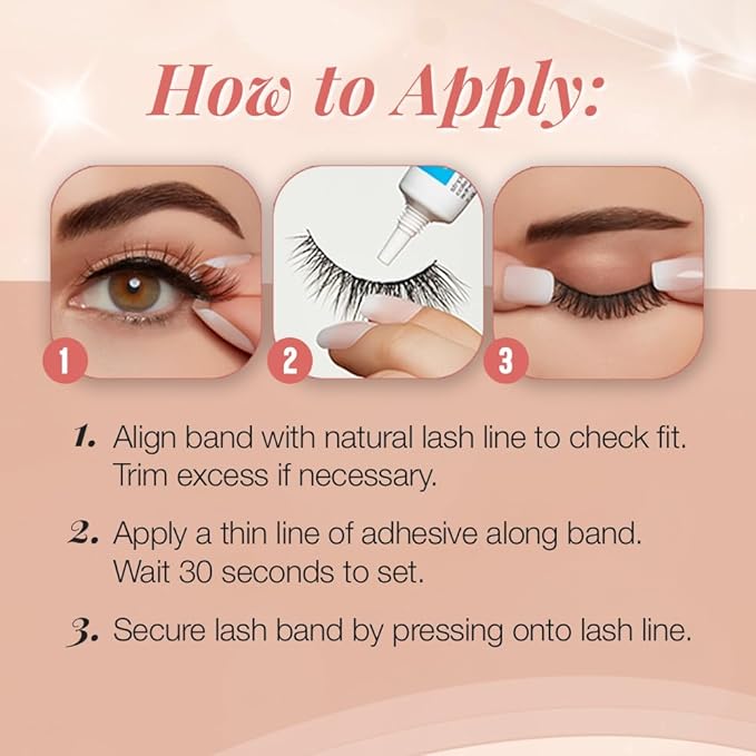 Ardell Naked Lashes 420 – Lightweight Natural Strip Lashes with Invisiband, Reusable False Eyelashes, Multipack, 4 Pair, 1 Pack