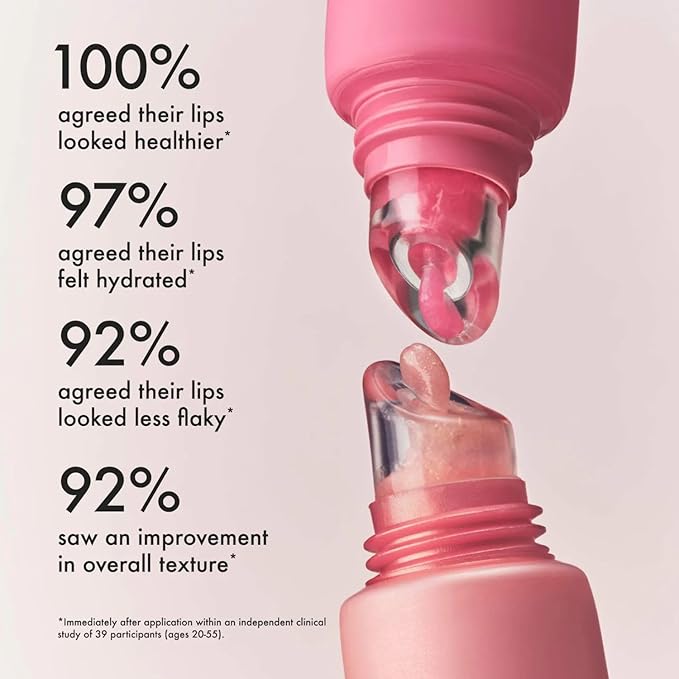 Summer Fridays Lip Butter Balm Sweet Pink Duo - Conditioning Tinted Lip Balm + Overnight Mask for Instant Shine + Color - With Hydrating Shea Butter - Strawberry Soft Serve + Birthday Cake (2 Count)