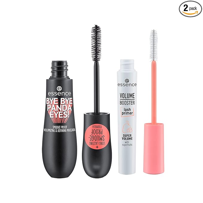 Bye Bye Panda Eyes & Volume Booster Lash Primer Mascara Bundle