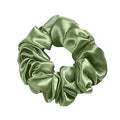 MTSNOO 100% Pure 22 Momme Mulberry Silk Scrunchies Set for Women and Girls - Elastic Curly Hair Ties and Ropes, 1 Pack