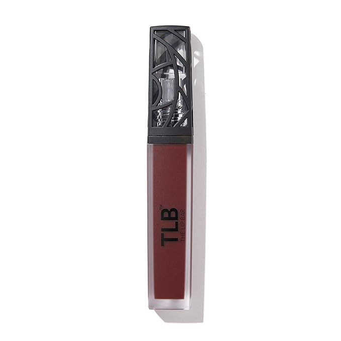 The Lip Bar - Nonstop Liquid Matte Lipstick, Mastermind (Deep Blood Red) - High Pigment - Long Lasting - Jojoba Oil, Vitamin E - Vegan, Gluten Free, Cruelty Free - Makeup & Cosmetics - .24 fl oz