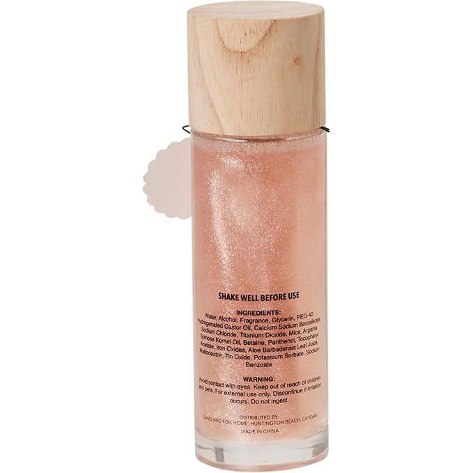 Sand + Fog Vanilla Sands Shimmer Hair & Body Perfume Spray, 3.48 fl oz