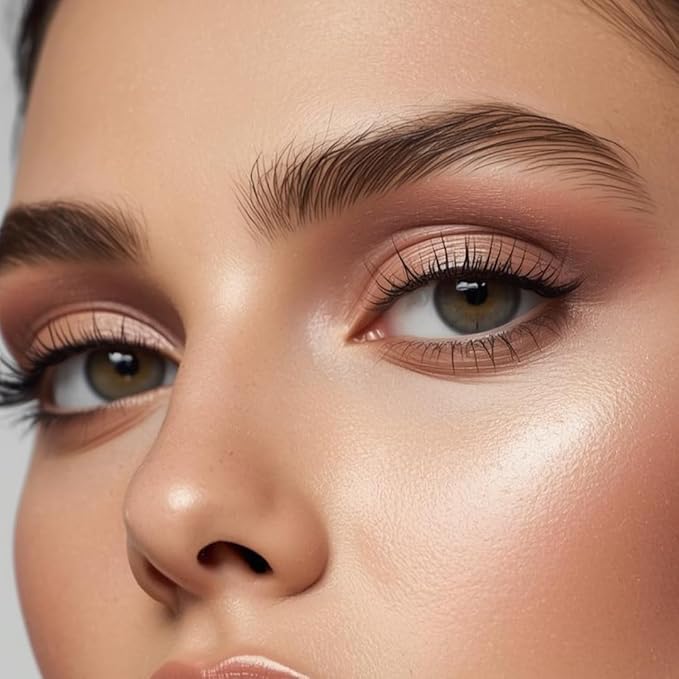 Honeybee Gardens Skinny Dip Eyeshadow Refill Pans, Neutral Nude Pink Beige Shades, Pigmented Powder Eye Shadow, Vegan Talc Free Makeup, 26mm Magnetic Eye Shadow Palette Refills, 4 Pack