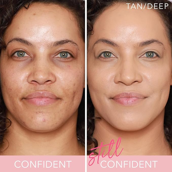T.C.E This Covers Everything Super Coverage Serum Makeup with Peptides (Deep/Rich, One Size)