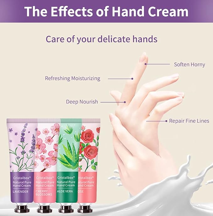28 Pack Hand Lotion Gifts for Women,Mothers Day Gifts,Gifts for Mom,Teacher Appreciation Gifts,Nurses Week Gifts,Bulk Gifts for Women,Teen Girls,Natural Fragrance Hand Cream for Dry Cracked Hands