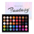 CHARMCODE 40 Colors High Pigmented Shimmer Matte Eyeshadow Makeup Palette Full Spectrum Artist Glitter Metallic Waterproof Creamy Blendable Eye Shadow Cosmetics (Color 1)
