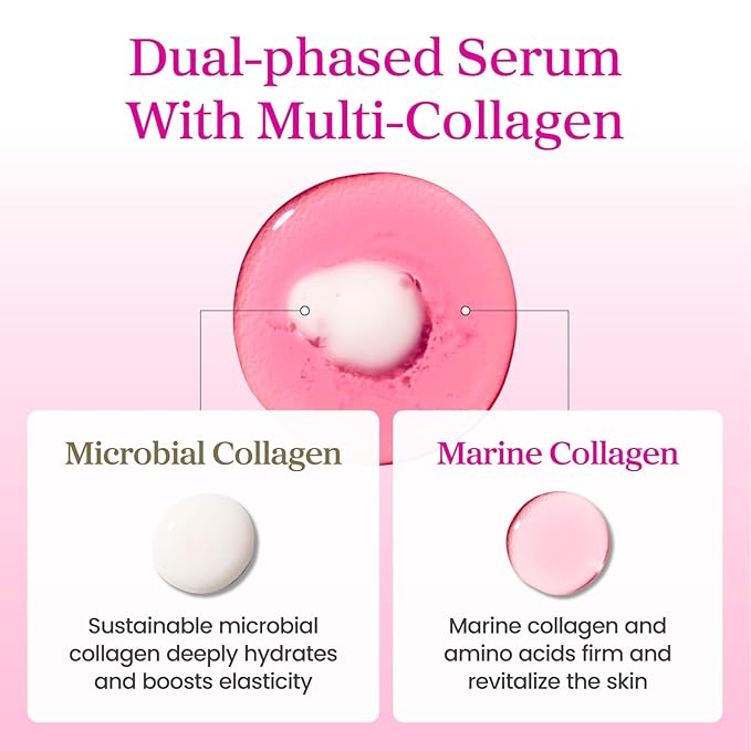 YADAH Collagen Dual Lift Serum 1.69 fl oz - Dual Formula in One with Vitamin C, Hydrolyzed Collagen, Spilanthol and Pure Collagen. Instant Firming and Lifting with Deep Hydration.
