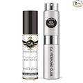 CA Perfume Duo Impression of Rose Royale For Women And Men Perfume Layering Set Long Lasting Travel Size EDP + Body Oil Roll-On Bottle 0.27 Fl Oz+0.33 Fl Oz