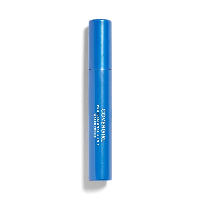 COVERGIRL Waterproof Mascara, Very Black | Professional | 3-in-1 | 0.3 Fl Oz | Pack of 2