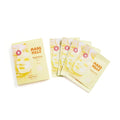 TONYMOLY Mask Melt Brightening Hydrogel Overnight Face Mask 4-Pack, Melt-On Vitamin C + Rice Essence Sleeping Masks for Radiance, Even Tone & Deep Hydration, Leave-On Treatment