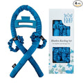 Heatless Hair Curler, Satin Hair Rollers for Heat less Curls Overnight, Premium Satin for No Heat Curls, Overnight Heatless Curling Rod to Sleep In, Silky Curlers with Clip and Scrunchies