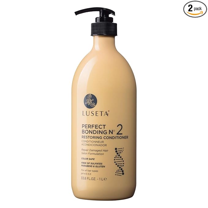 Luseta Perfect Bonding Restoring Conditioner, Bond Strengthening & Color Longevity for All Hair Type, Sulfate & Paraben Free, 33.8oz
