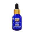 Vital Care Keratin Amazing No-Frizz Serum with Glass Bottle & Dropper - Keratin Complex Hair Treatment is Non-Stripping for Daily Use, Hydrating & Repairing - Abyssinian, Avocado & Sunflower Seed Oil