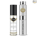 CA Perfume Duo Impression of Patchouli For Women And Men Perfume Layering Set Long Lasting Travel Size EDP + Body Oil Roll-On Bottle 0.27 Fl Oz+0.33 Fl Oz