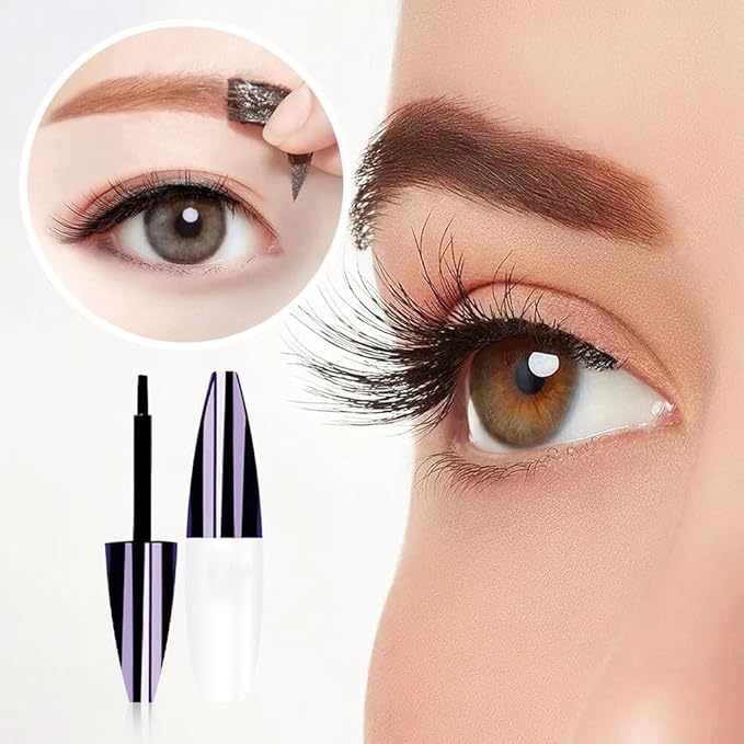 Easy Peel-Off Eyebrow Gel, 2025 New Tattoo Eyebrow Gel Easy Peel Off for Women, Upgrade Eyebrow Tattoo Peel Off, Transfer-proof Eyebrow Gels Waterproof for All Skin Types (Black)