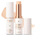 HECI BEAUTY Skin Tint Foundation Stick, Balm to Cream Foundation with Light to Medium Coverage, Infused with Hydrating Ingredients, Porcelain, 0.25 oz