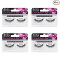 Ardell Double Up Wispies False Eyelashes - Black, Dramatic Volume, Wispy Lashes for a Full Look, 4 Pack