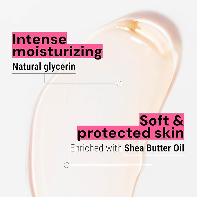 Panier des Sens - Rose Moisturizing Body Wash for Women & Men - Gentle Shower Gel - 96% Natural - Normal, Sensitive Skin - Body Care Made in France, SLS Free, Vegan - 6.8 floz