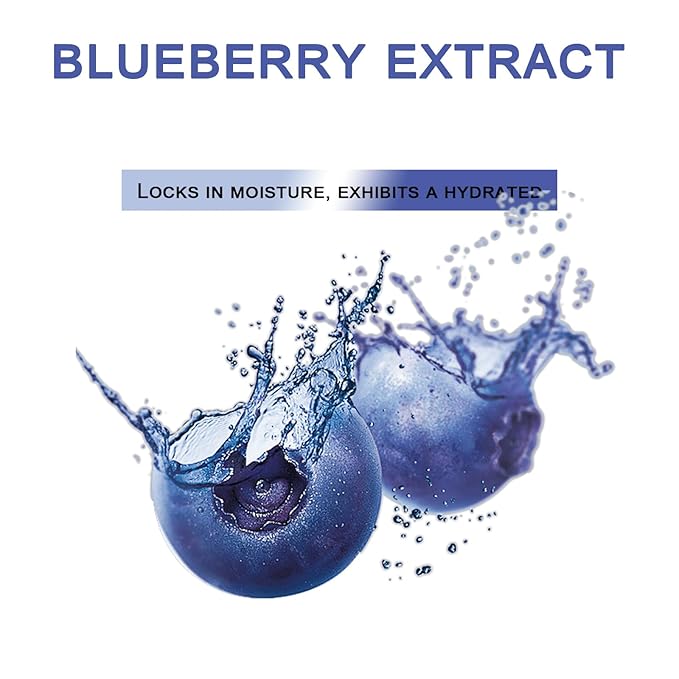 Body Lotion, 24hr Moisturizing & Deep Hydration, Absorbs Instantly Moisturizer for All Skin Types, 5.3 fl oz (1 Pack, Blueberry)
