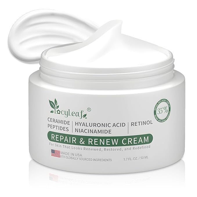 Barrier-Repair Moisturizer for Sensitive Skin - Formulated with Niacinamide, Ceramides, and Hyaluronic Acid - Soothes Redness, Minimizes Pores, and Brightens Dull Skin - Made in the USA - 1.7 fl oz