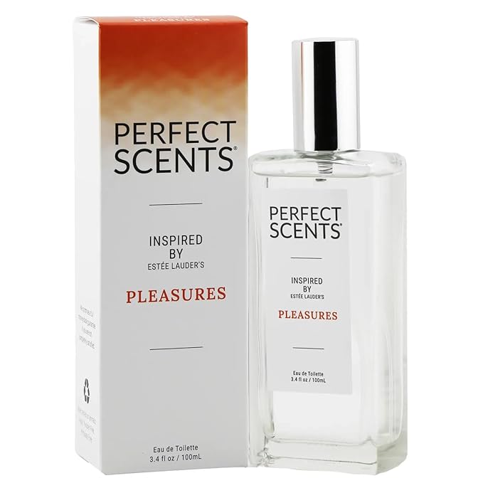Perfect Scents Fragrances, Inspired by Estee Lauder’s Pleasures, Women’s Eau de Toilette, CLEAN, Vegan, Paraben-Free, Phthalate-Free, Never Tested on Animals, 3.4 Fluid Ounces