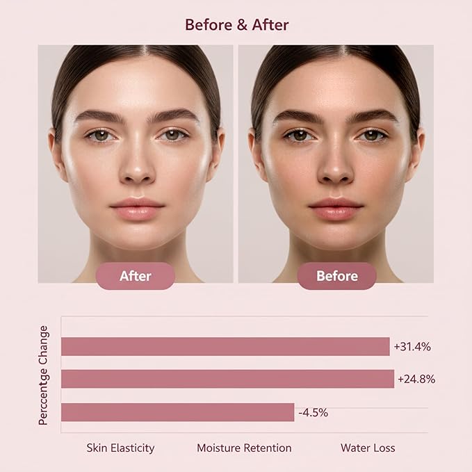 Collagen Night Wrapping Mask, Collagen Overnight Glass Skin Peel Off Face Mask, Elasticity & Hydration Care, Restored Balance & Ongoing Renewal, All Skin Types Skincare (2.53 fl.oz)